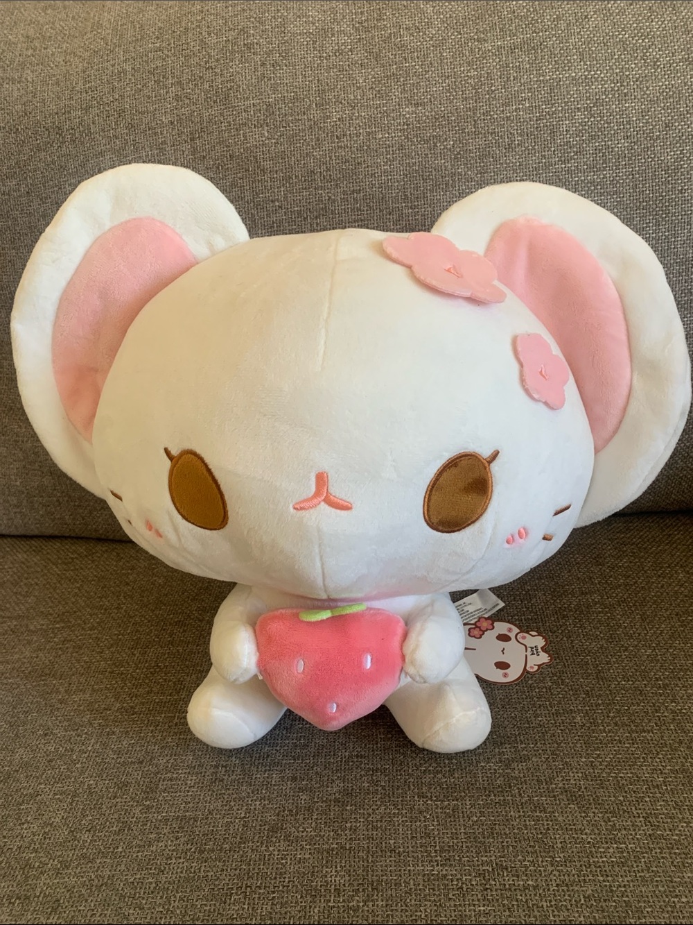 Birduyen Berrie the Mouse Plush Stuffed Animal 14”